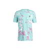 adidas Мужская футболка с коротким рукавом Originals Tie-Dye Sport кислотно-зеленого цвета H48519