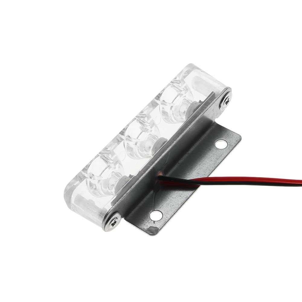 2 шт. мотоцикл DC 12 В задний стоп-сигнал полицейская мигающая стробоскопическая лампа 3 светодиода 6 Вт автомобильный стоп-сигнал