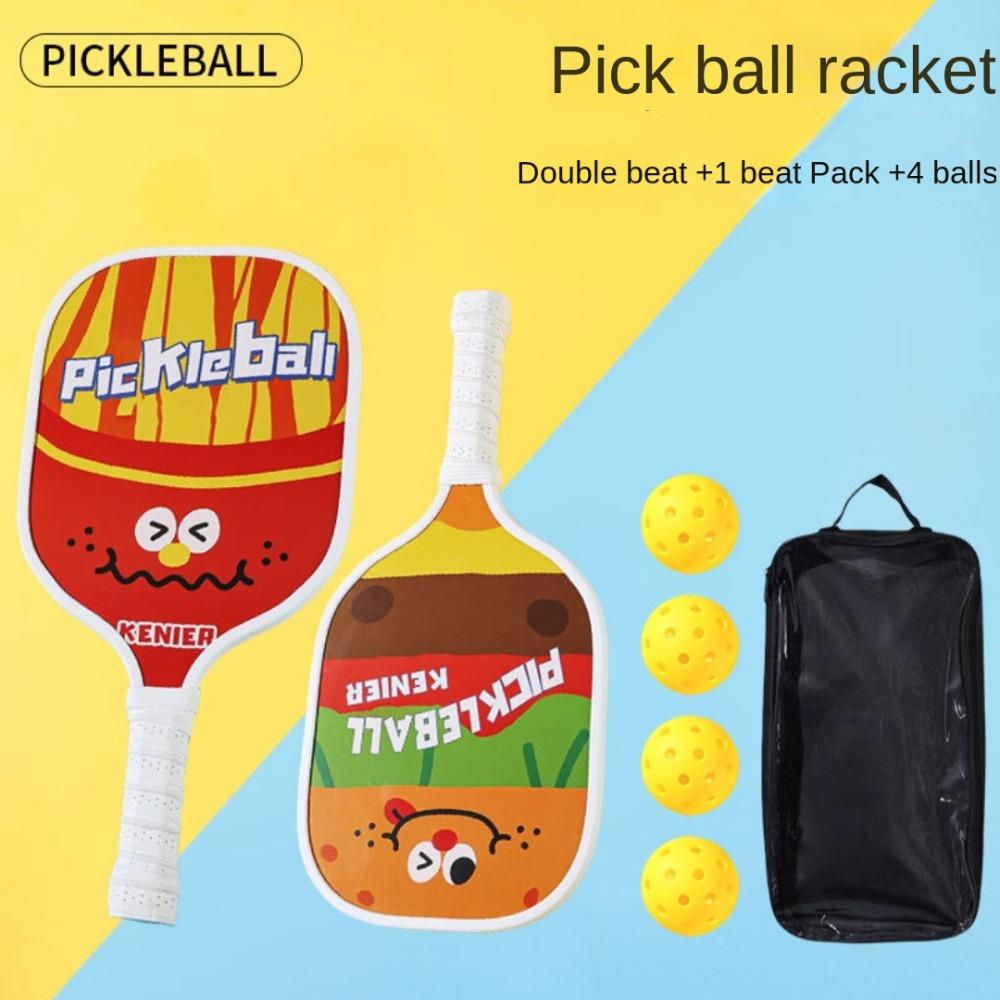 2 Pickleball Racket Pickleball Paddles Set 4 Balls Pickleball Racket  Men Women