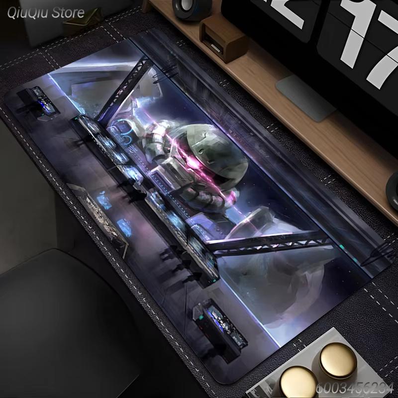 Коврик для мыши Механический Воин G-gundam Z-zaku II 90x40см Ноутбук Игры MousePad Клавиатурная подставка Mousepa