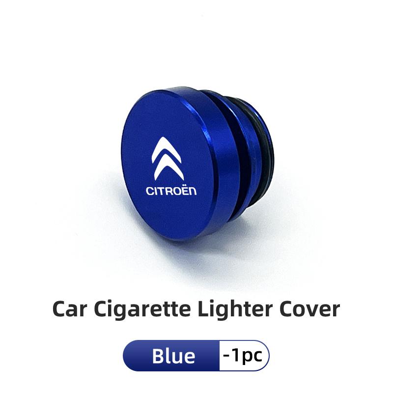 Car Cigarette Lighter Dustproof Plug Button Cover Accessories For Citroen C5 C1 C2 C6 C4L DS3 DS4 DS5 C-Elysee Grand Berlingo aia256
