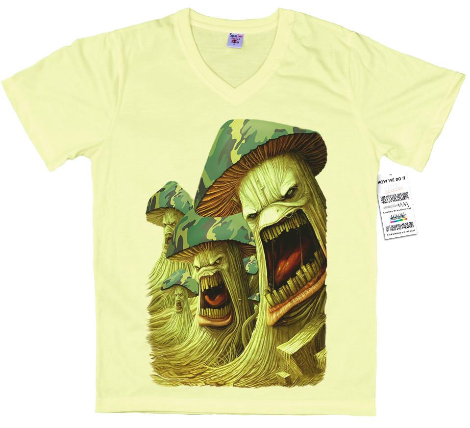 Army Of Mushrooms T Shirt Design Infected Mushroom Un