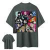 Anime T Shirt Unisex Women Demon Slayer Hashira Cotton Short Sleeve Oversized Streetwear 2026 Summer Casual Tops Unisexga Graphic Tee