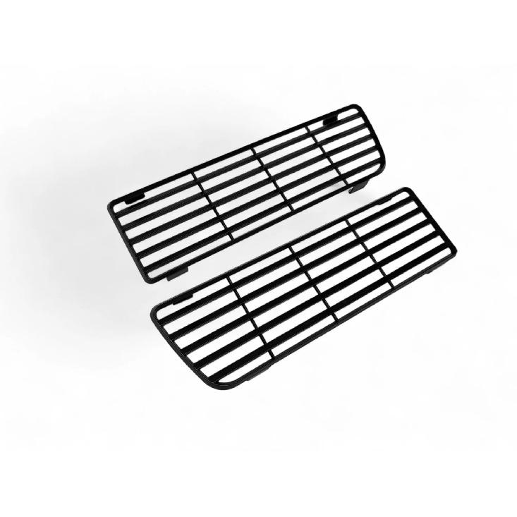 Front Bumper Side Reflector Grille Trim Cover,Left & Right Complete Set Replacement for VW Golf GTI MK3 Vento Jetta VR6