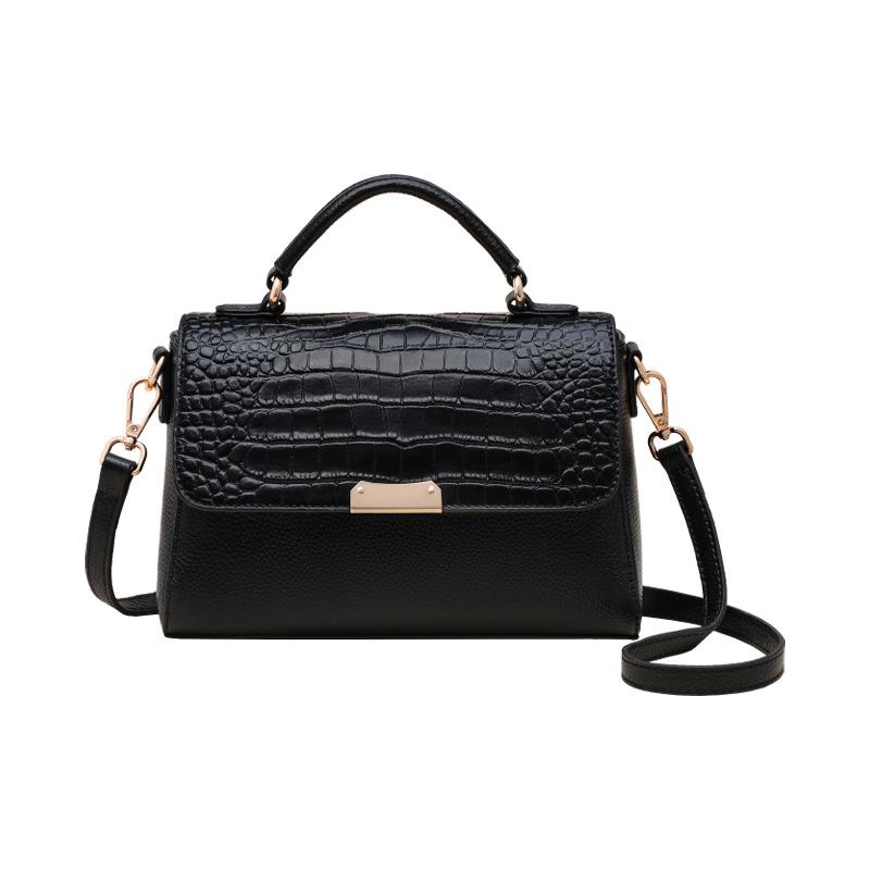 Женская сумка 2025 Новая Натуральная Кожа Женская Сумка Сумка Через Плечо Коровья Кожа Маленькая Квадратная Сумка Высококачественное Ощущение Сумка на Плечо Сумка-тоут