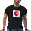 Big Red Button TShirt Running Gym Short Sleeve Sports Tee