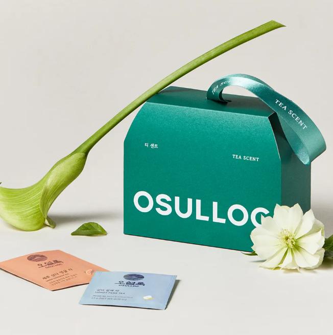 Osulloc Tea Scent 6 Types 24 Bags – Fragrant Korean Tea Selection