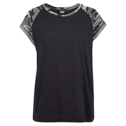 Urban Classics Womens/Ladies Contrast Raglan T-Shirt