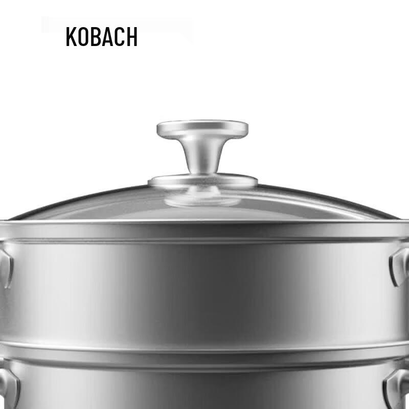 KOBACH Двухъярусная пароварка из нержавеющей стали в европейском стиле