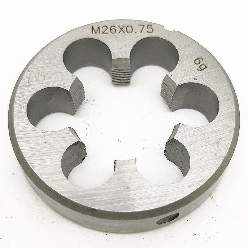 Круглая плашкодержатель M24-M26 x 0.5-3 мм, Прямое/Обратное, Правая/Левая резьба