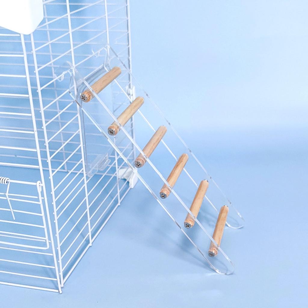 Подставка-жердочка из натурального дерева, лестница-когтеточка, ветка-жердочка для попугаев, волнистых попугайчиков, игрушка-ветка, аксессуары для птичьей клетки