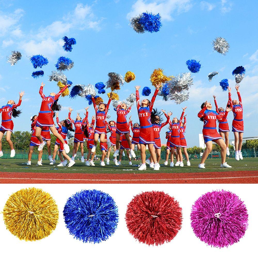 Handle Cheerleader Pompoms Club Sport Supplies Dance Party Decorator Cheerleading Cheering Ball
