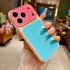 Чехол Color Collision для iPhone 17 16 15 14 Pro Max Окно для камеры Акриловый Жесткий ПК Ударопрочная Задняя крышка