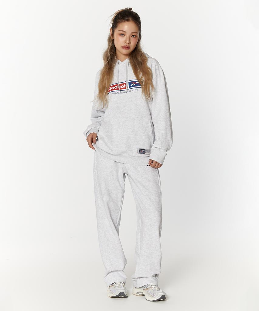 Reebok Разминочные штаны - Серые