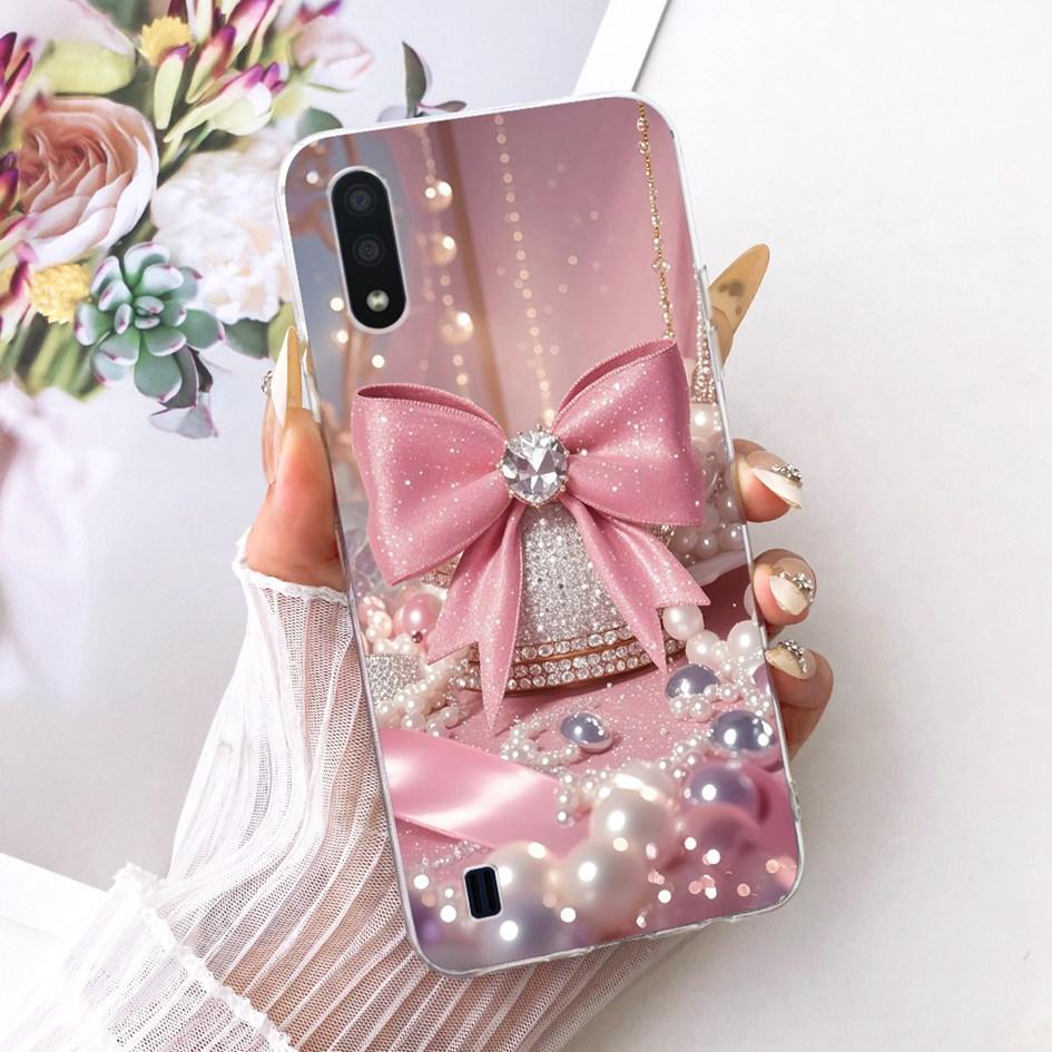 Для чехла Samsung Galaxy A01 Чехол M01 SM-A015F Funda Модный Мультяшный Дракон Мягкий Тонкий Силиконовый Бампер Для Samsung A01 Core Coque