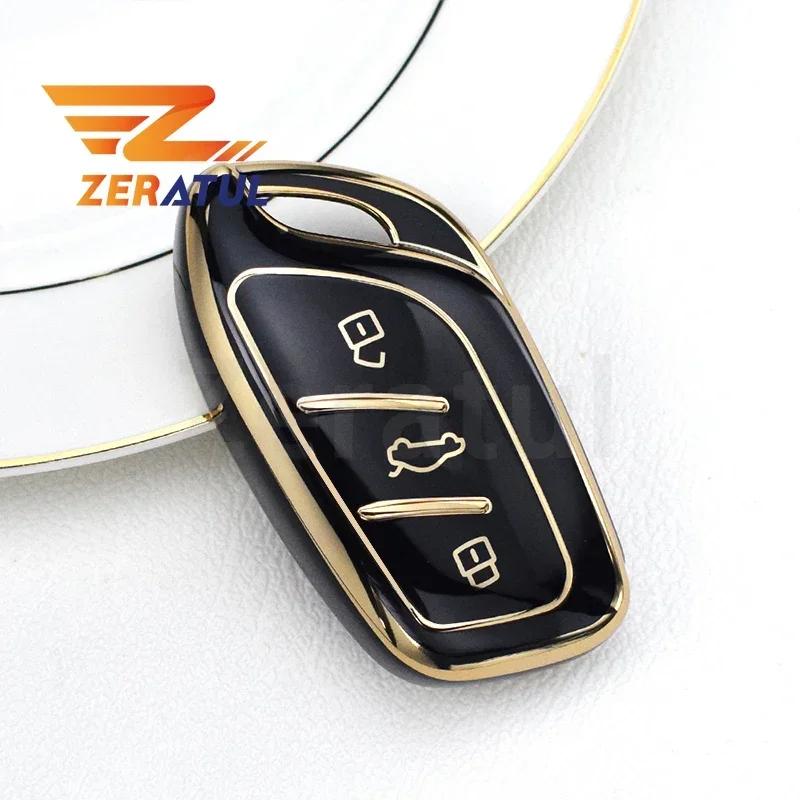 ТПУ Чехол-держатель для умного ключа автомобиля Mg Zs Ev Mg6 Ezs Hs Ehs Для Roewe Rx5 I6 I5 Rx3 Rx8 Erx5
