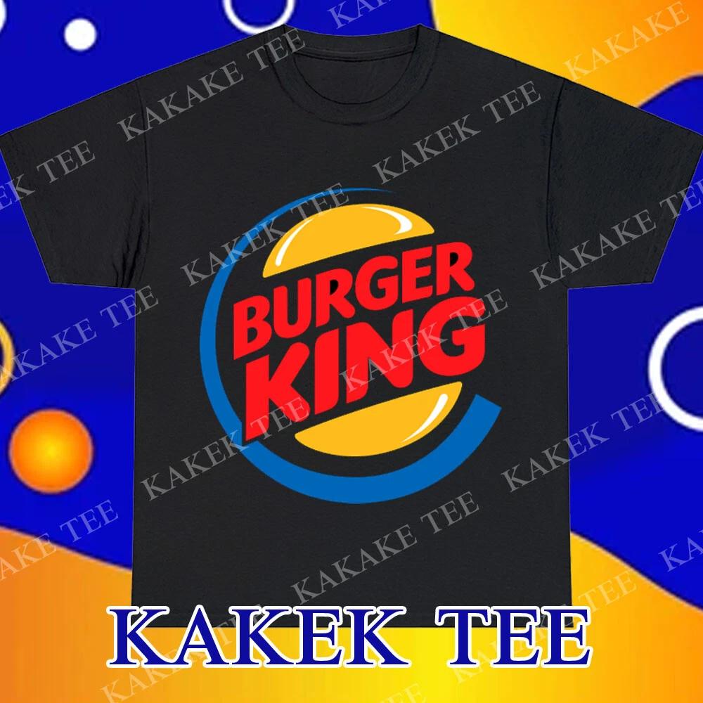 New Burger King Logo T-Shirt Funny Size S to 5XL