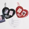 Подвеска для карточек Love Heart Idol, карман для фотографий, защитная пленка для фотокарточек
