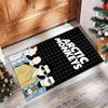 Soft Crystal Velvet Floor Rug,Arctic Monkeys Anti Slip Decorative Carpet, Plush Area Mat For Indoor Home Decoration