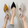 Модная обувь Лето 2024 Женские тапочки и сандалии Мюли Шлепанцы с каблуком Острый носок Верхний дизайн Новая мода в продаже ПВХ Y