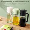 2 In 1 Kitchen Oils Sprayer Olive Oil Spray Plastic Vinegar Kitchen Bottle Camping Diffuser Oil D5X4