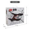 FX815 RC Самолет с дистанционным управлением, готовый к полету, 2,4 ГГц, 2 канала, модель самолета из пенопласта EPP для