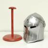 Medieval Barbute Helmet | Wearable Armor Helmet with Stand | Knight Crusader Steel Helmet | LARP Reenactment Cosplay | Medieval Arsenal