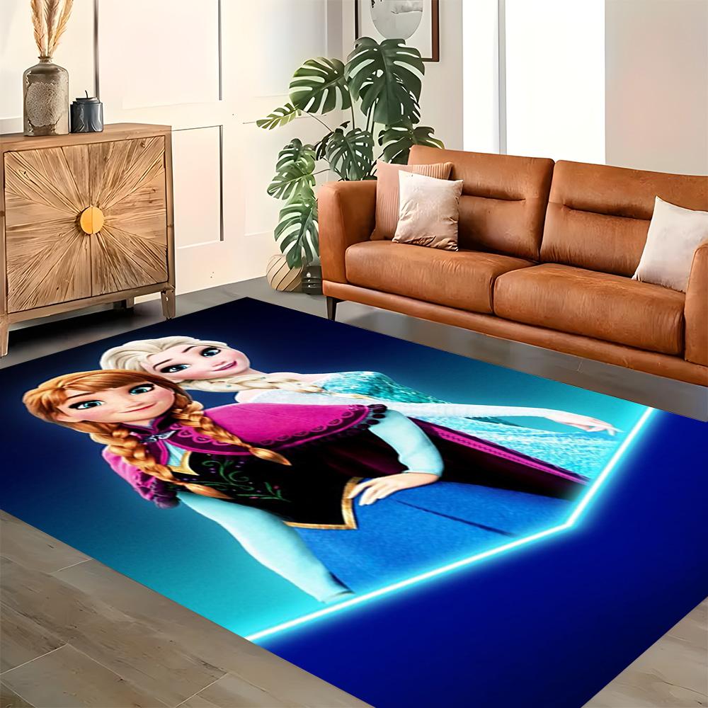 Frozen Adventure rug for Living Room, Bedroom, Study Room, Hallway Decoration, Perfect for Home Decoration or Holiday Gifts
