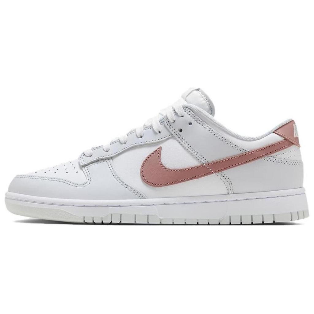Nike Dunk Low Устойчивые к скольжению и истиранию Низкие кеды для скейтбординга Унисекс Белые HF0730-160(Командачетыре-)