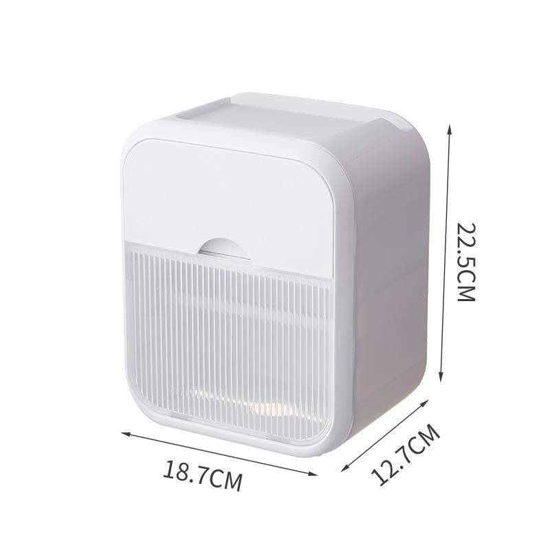 Держатель для туалетной бумаги, держатель для коробки, стойка для ванной комнаты, водонепроницаемая катушка, коробка для хранения салфеток, держатель для хранения на кухне и в ванной комнате без перфорации