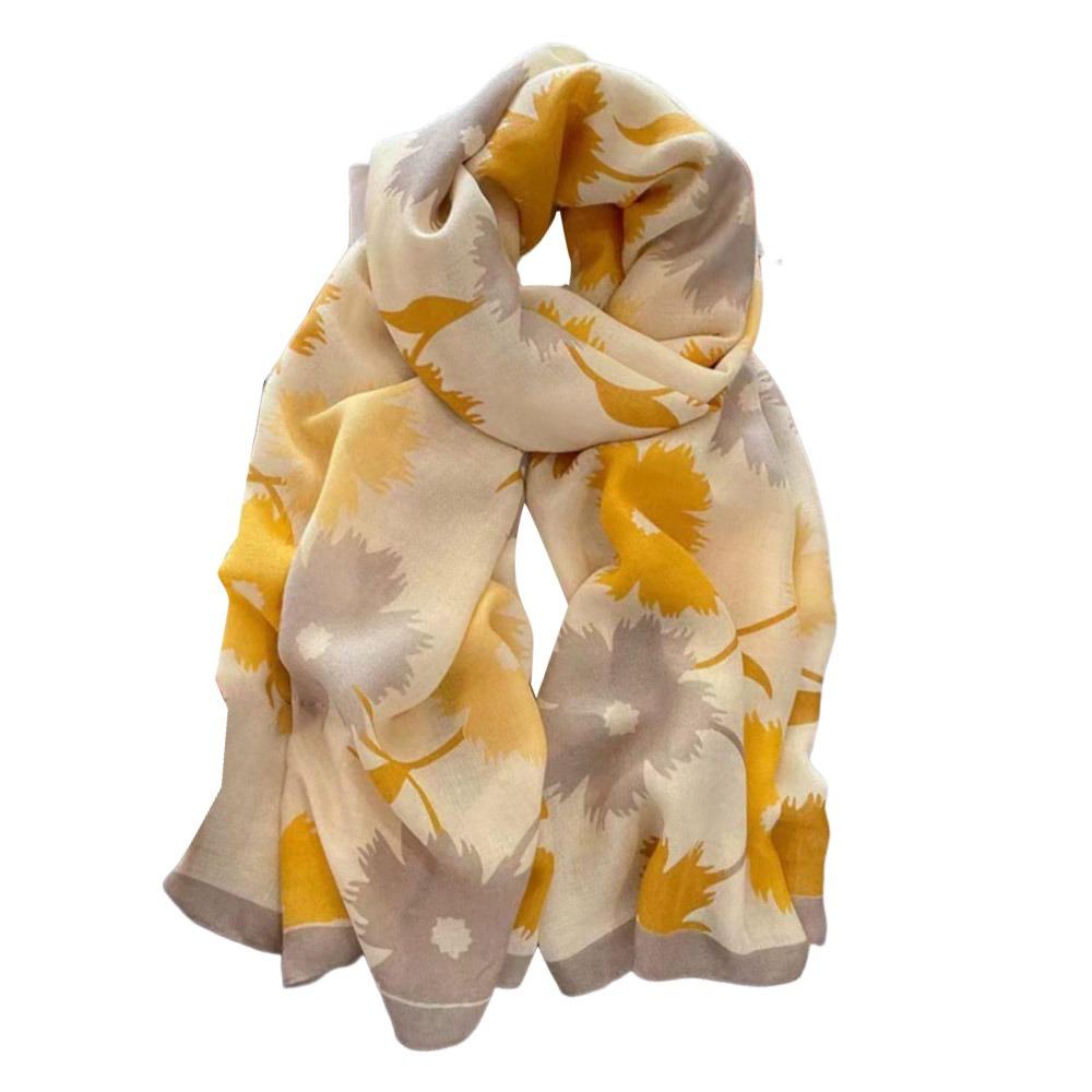 Тонкий шелковый шарф-шаль Модный шейный платок Бандана Пляжная дорожная накидка для вечерней свадебной вечеринки