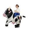 Надувной костюм белой коровы для Хэллоуина и Пасхи: Милый, Креативный и Веселый для Фестивалей и Розыгрышей.