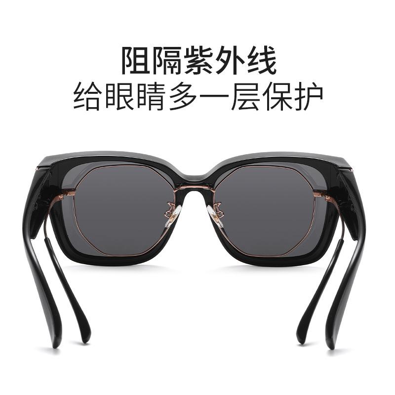 Night vision polarized TR90 driving glasses, specifically designed for nearsighted individuals, model 7511, unisex sunglasses