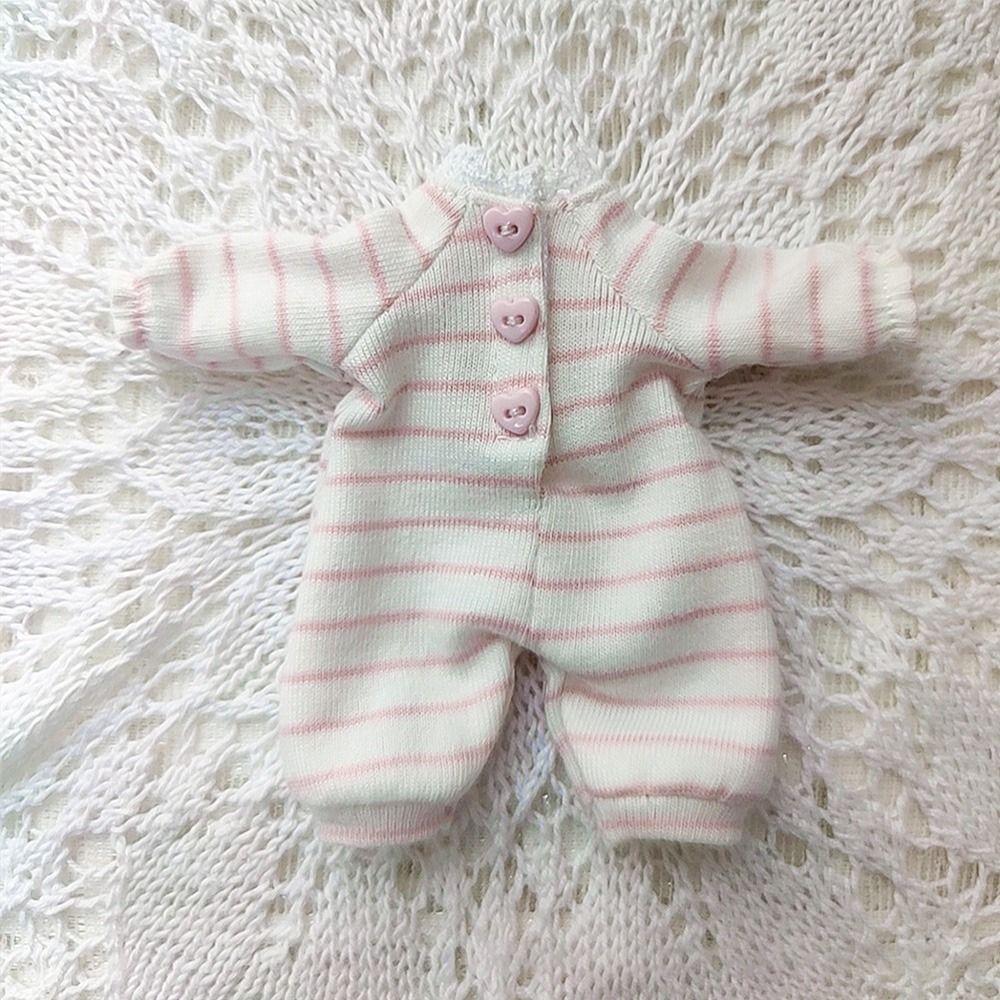 1/11OB11 Dolls Dolls Overalls Sweatshirt Outfits Doll Hoodies Clothes Handmade Hoodies Doll Tops