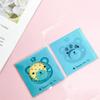 Self-adhesive Bags Baked Plastic Bag Birthday 7x7+3cm Transparent Candy Bag 100Pcs OPP Bag For Wedding Cookie Food Packaging Party Decor