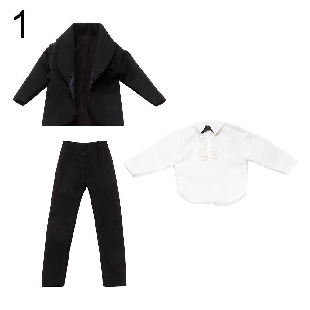 Accessories Suit Clothes Wedding Party Suit 1/6 Doll Clothes Daily Wear Male Doll Shirt Casual Suit