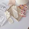 Cute College Style Japanese Lace Strawberry Lolita Socks Tube Socks Cartoon Women Hosiery