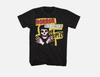 MISFITS Eye-Catching T-Shirt Black Cotton Short Sleeve Tee For Fans