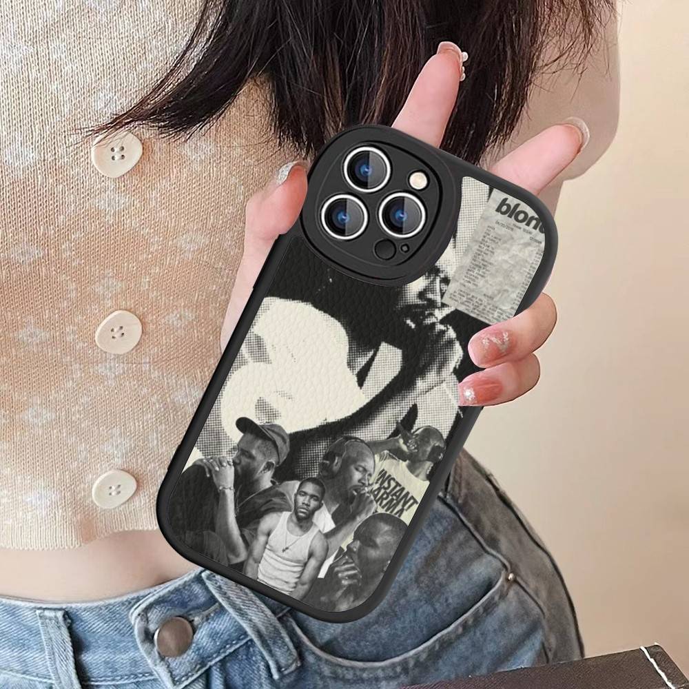 Чехол для телефона Singer F-Frank O-Ocean из кожи для iPhone 16 14 15 Pro Plus 13 12 11 Pro Max Силиконовый чехол