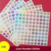 Tool Self Adhesive Distinguish Diamond Paint Storage Waterproof Number Stickers Digital Label Tags