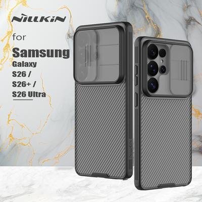 Для Samsung Galaxy S26 Ultra S26 Plus S26 5G Чехол Nillkin CamShield Pro Чехол со сдвижной крышкой для камеры Защитная задняя крышка для объектива