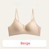 New Traceless Lingerie for Women with Small Breasts and A Thin Collection Bra Comfortable Jelly Strip Prevents Sagging and No Steel Ring On The Bra