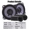 4/5/6.5 Inch Car Speaker Sets HIFI Sound Quality Mini Dome Tweeter Speaker High Power Silk Film Speaker Car Audio Modification