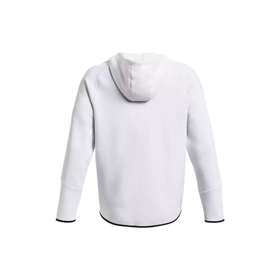 Under Armour Тренировочная флисовая куртка с логотипом, мужская, белая 1379806-100