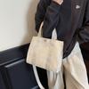 Summer Commuting Large-capacity Tote Bag Versatile Canvas Bag Women's Work Shoulder Messenger Bag Portable