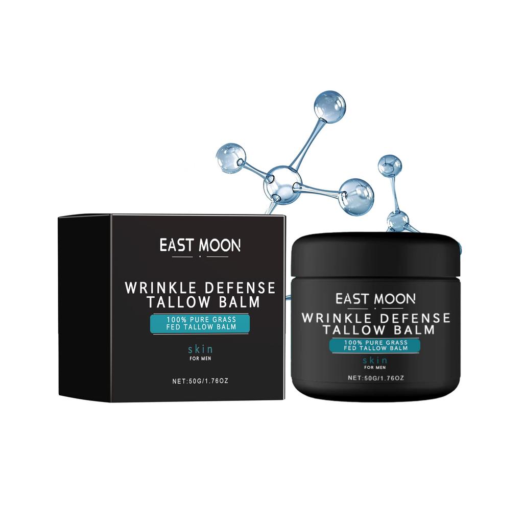 East Moon Men's Anti-Wrinkle Face Cream Reduces Fine Lines, Anti-Wrinkle, Hydrates, Moisturizes, Tightens Skin, and Rejuvenates