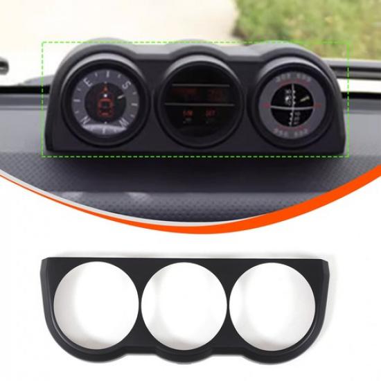 Матовая черная крышка приборной панели, часы, отделка для Toyota FJ Cruiser 2007-21