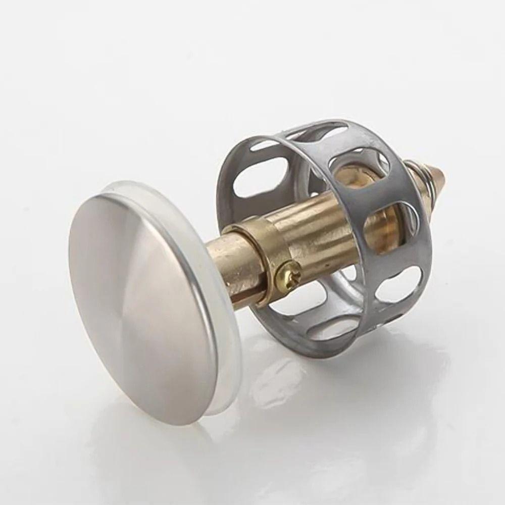 2Pcs Pop-up Type Basin Drain Filter Shower System Bounce Core  for Bathroom Sink