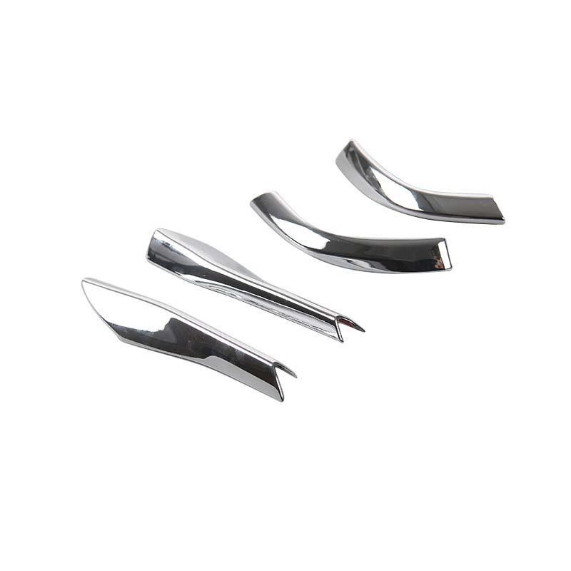 ABS Reversing Mirror Base Decoration Cover Sticker Trim For Ford Mustang 2015 Up Car Exterior Accessories