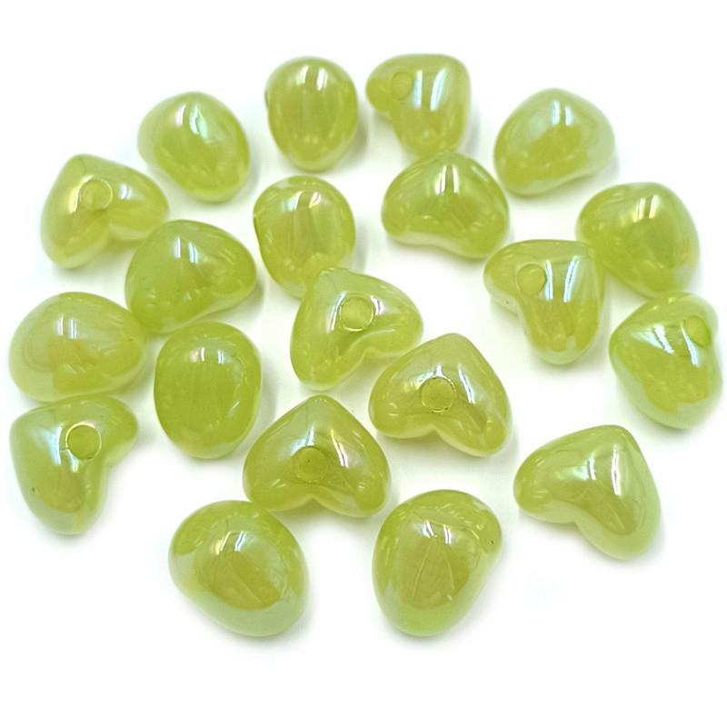 10 шт. желейного цвета акриловые одинарные глазки персиковое сердце пентаграмма свободные бусины кулон для браслета ожерелья серьги изготовление ювелирных изделий